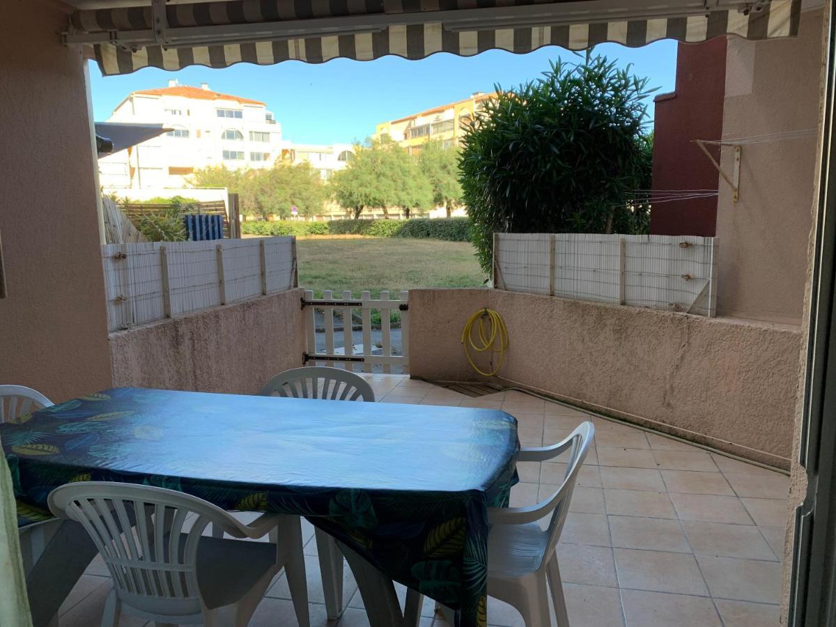 T2 Climatise - Rdc & Belle Terrasse A Frontignan Plage Zewnętrze zdjęcie
